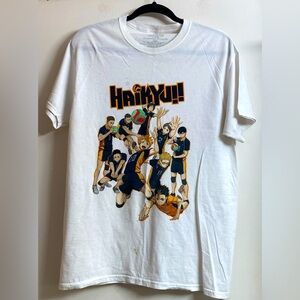 Haikyuu Anime Hot Topic Graphic T-Shirt sz  L.